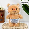 Thú bông 26cm Thỏ mật ong đeo tạp dề - T08098