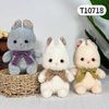 Thú bông 26cm Thỏ đeo nơ - T10718