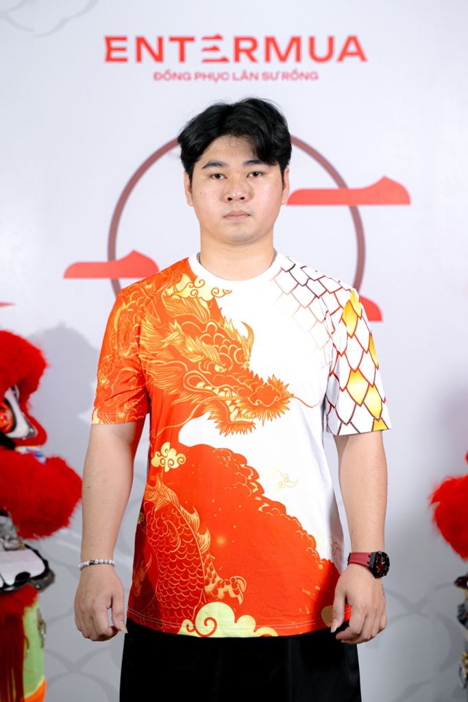 Áo thời trang lân sư rồng 01-ATT25
