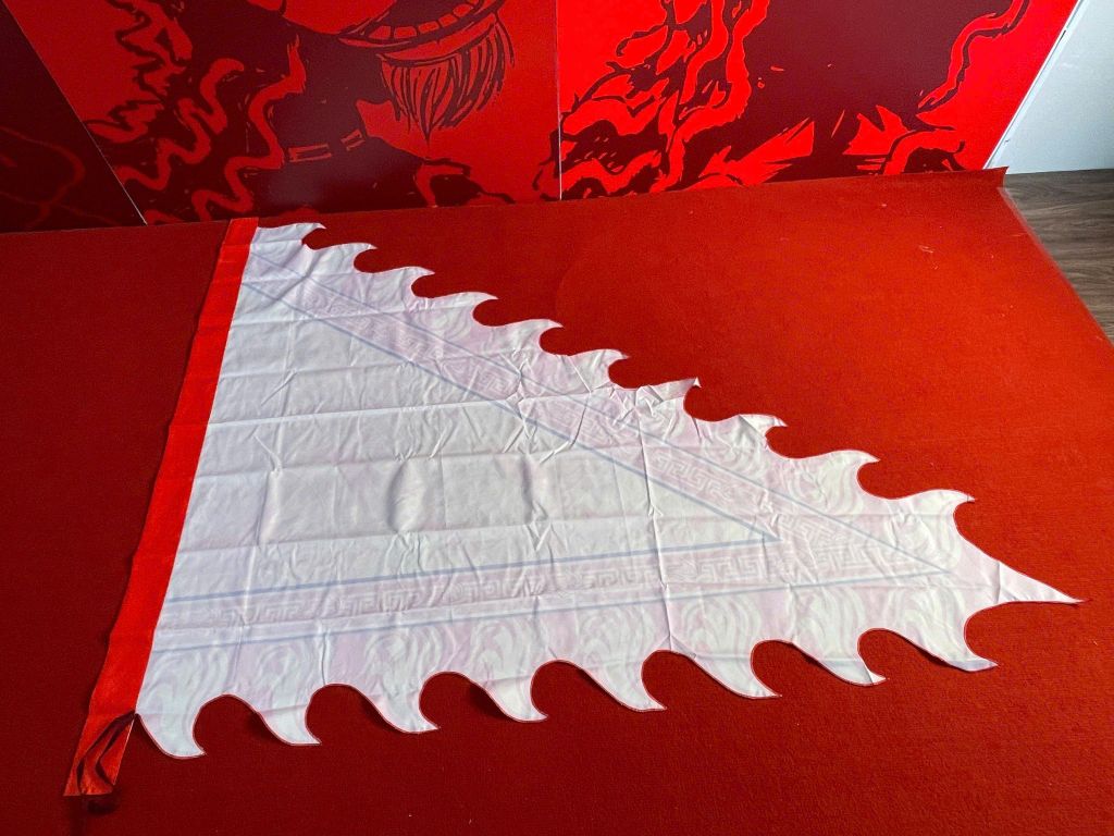 Cờ lệnh 2 lá lân sư rồng 03-CO2N