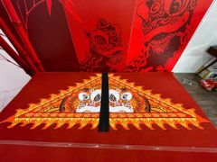 Cờ lệnh 2 lá lân sư rồng 04-CO2N