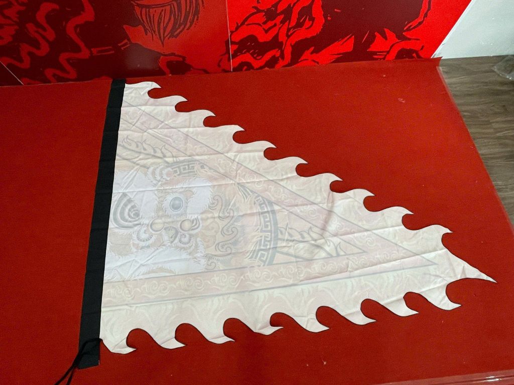 Cờ lệnh 2 lá lân sư rồng 04-CO2N