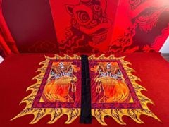 Cờ chữ nhật lân sư rồng 09-CNN