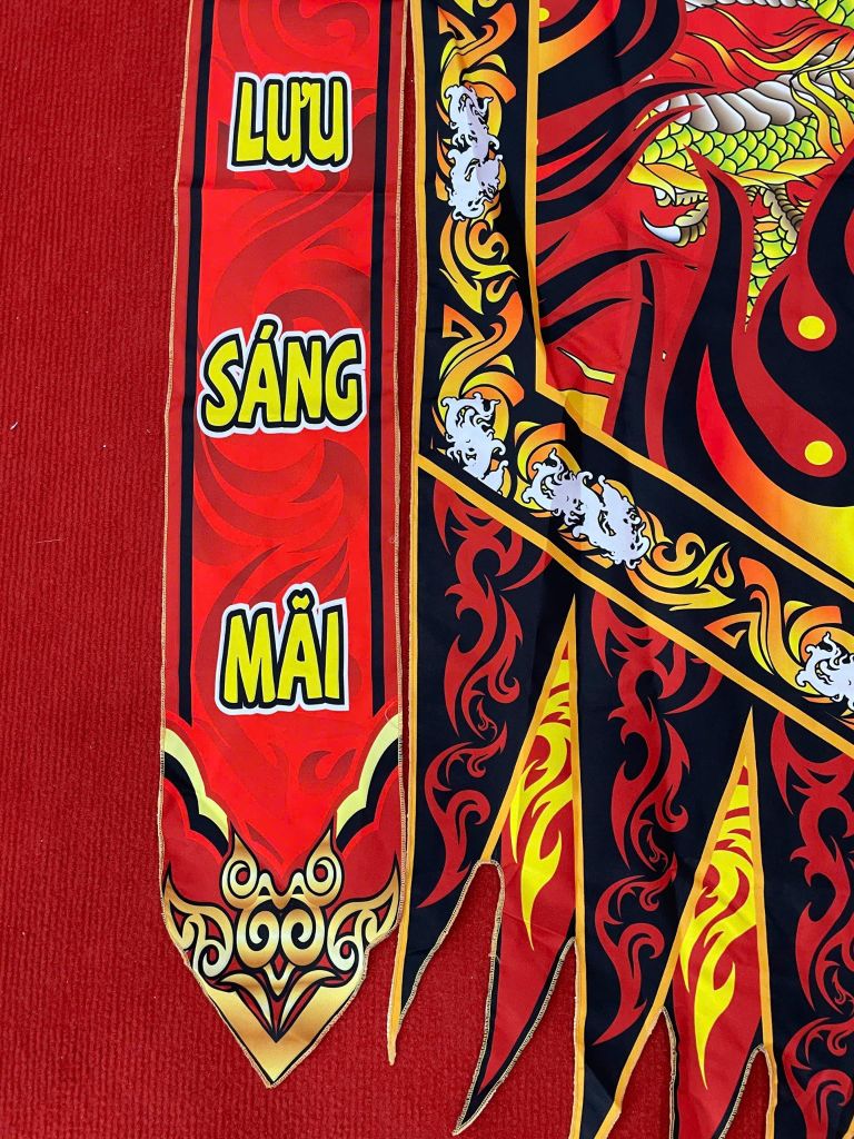 Cờ tổ lân sư rồng 10-CO1N