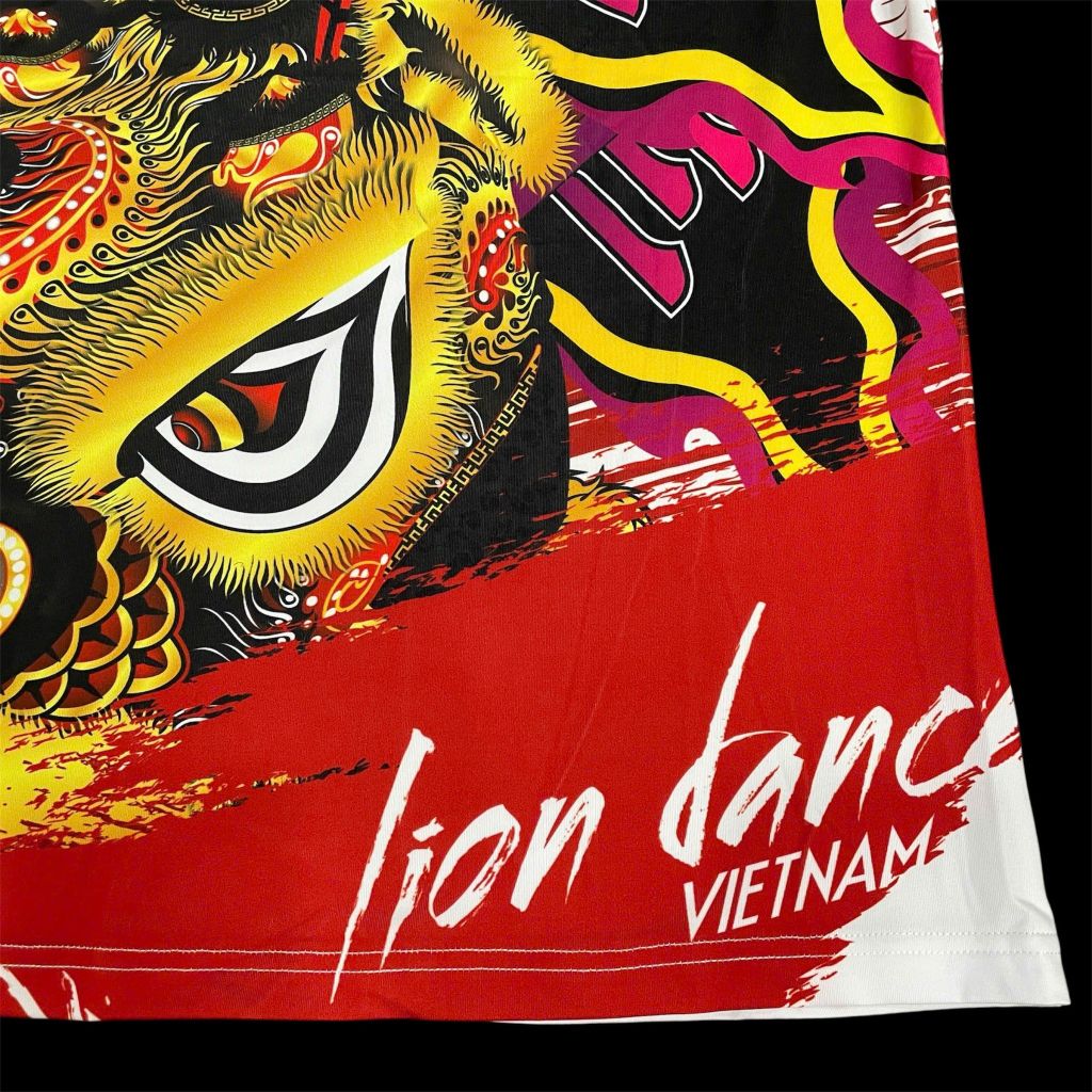 Áo thời trang lân sư rồng 15A-ATT25