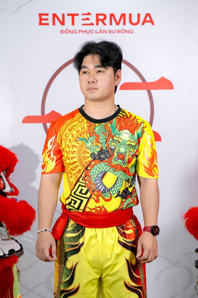 Áo thun lân sư rồng 04-A25