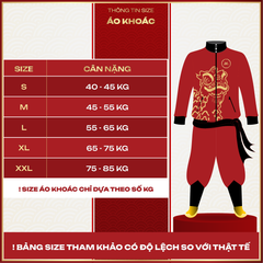 Áo khoác lân sư rồng 02-AK25