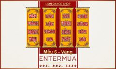 Liễn lân sale Mẫu 6 - Vàng