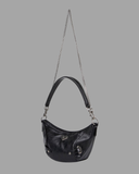  Túi Classic Da Bóng Vintage Chain Cross Mini 