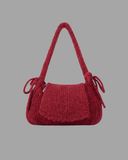  Túi Nơ Len Ribbon Angora Knit 