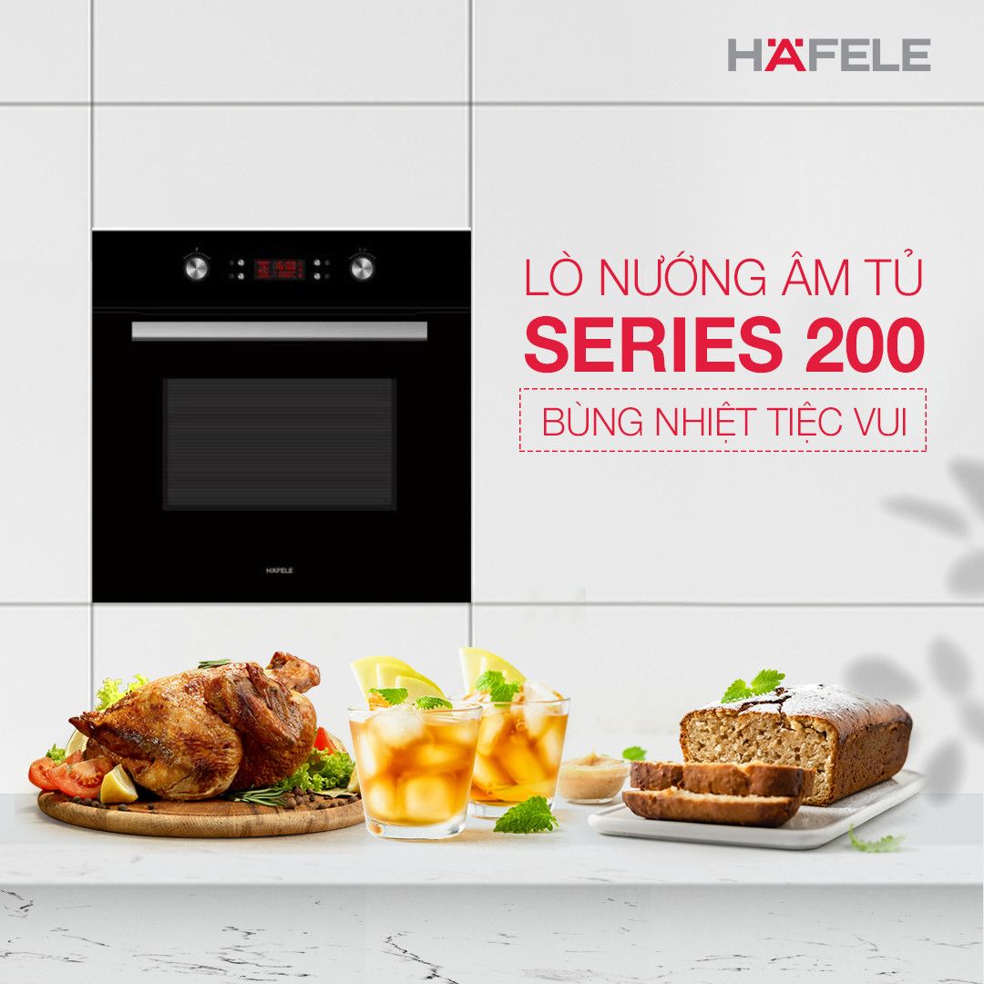 LÒ NƯỚNG ÂM TỦ HAFELE 70 LÍT HO-6T70A (538.01.441)