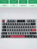  Dolch Đỏ Sậm Xám Retro - Cherry - Double Shot 