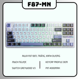 BÀN PHÍM AULA F87 PRO MẠCH NGƯỢC (ORDER CHÍNH HÃNG) 