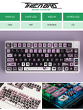  CÁC BỘ KEYCAP XUYÊN LED 