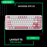  BÀN PHÍM MCHOSE X75 V2 