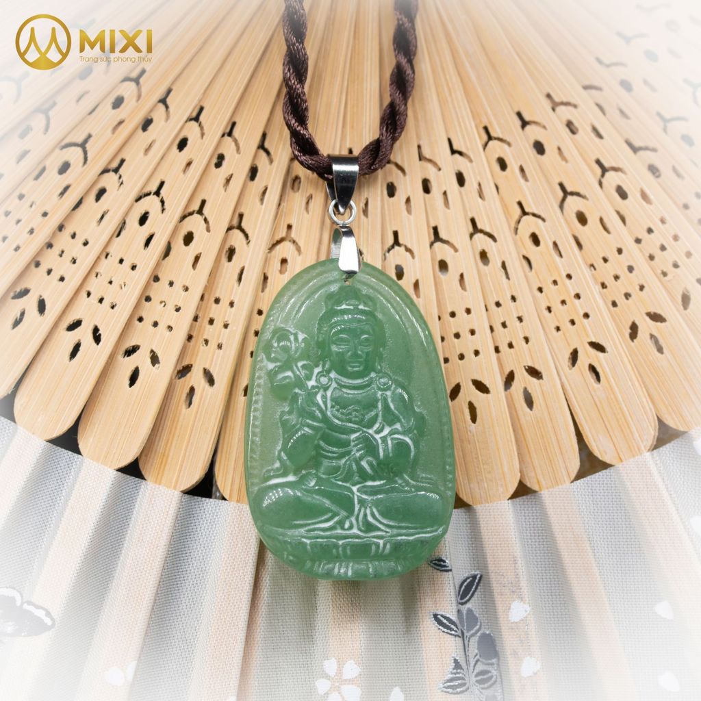 PBM Đại Thế Chí Bồ Tát Thạch Anh Xanh