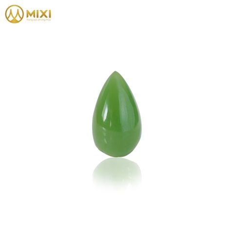 Mặt Đá Ngọc Bích Nephrite Hình Giọt Nước