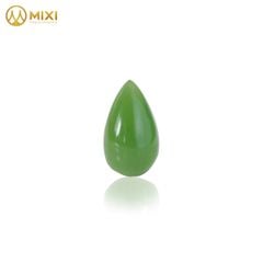 Mặt Đá Ngọc Bích Nephrite Hình Giọt Nước