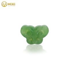 Mặt Đá Ngọc Bích Nephrite Hồ Điệp