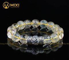 VT Đá Thạch Anh Vàng 2A_12 Mix Charm Omshanti Bạc 925_12_BOST01
