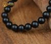 Vòng Tay Núi Lửa Obsidian Nhám