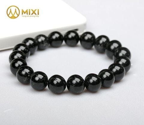 Vòng Tay Thạch Anh Tóc Đen Đậm 3A