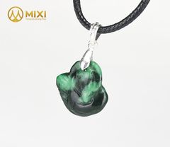 Mặt Dây Hồ Ly Ngọc Sơn Thủy 2A