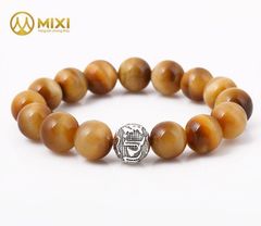 VT Mắt Hổ Vàng Tươi 1A_12 Mix Charm Omshanti Bạc 925_12
