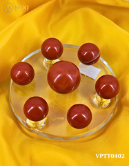 Bộ Thất Tinh Ngọc Bích Jasper Đỏ