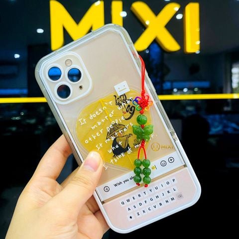 Dây Treo Điện Thoại Ngọc Bích Nephrite Hồ Điệp