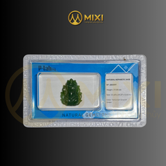 Mặt Dây Hồ Ly Ngọc Nephrite 3A Chúa