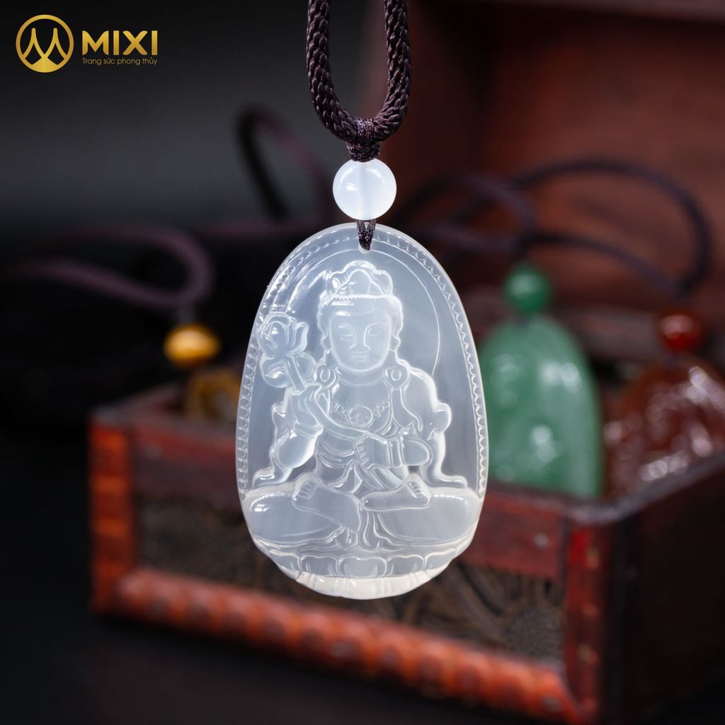 PBM Đại Thế Chí Bồ Tát Mã Não Trắng