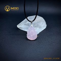 Mặt Dây Hồ Ly Thạch Anh Hồng 2A Chúa