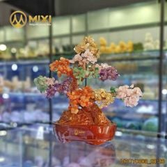 Cây Tài Lộc Thạch Anh Đa Sắc