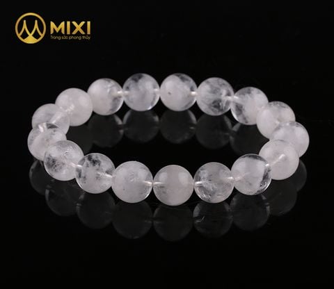 Vòng Tay Thạch Anh Ưu Linh Trắng 1A