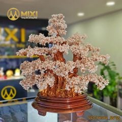 Cây Tài Lộc Thạch Anh Hồng