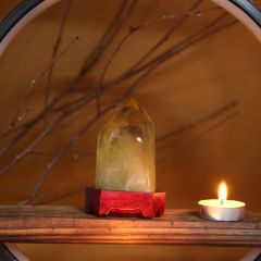 Trụ Thạch Anh Vàng