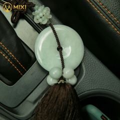 Dây Treo ô tô Ngọc Jade Đồng Tiền