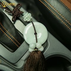 Dây Treo ô tô Ngọc Jade Đồng Tiền