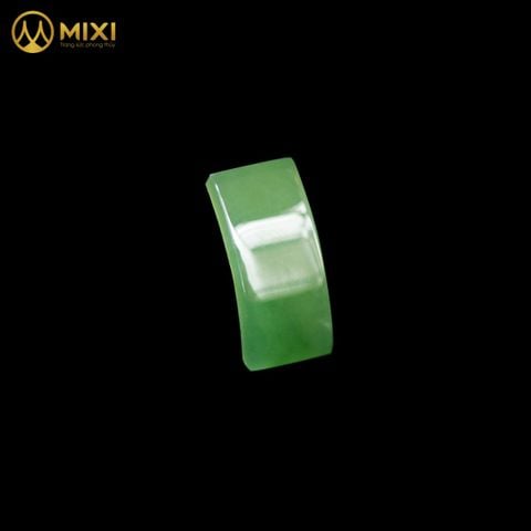 Mặt Đá Ngọc Bích Nephrite Hình Yên Ngựa