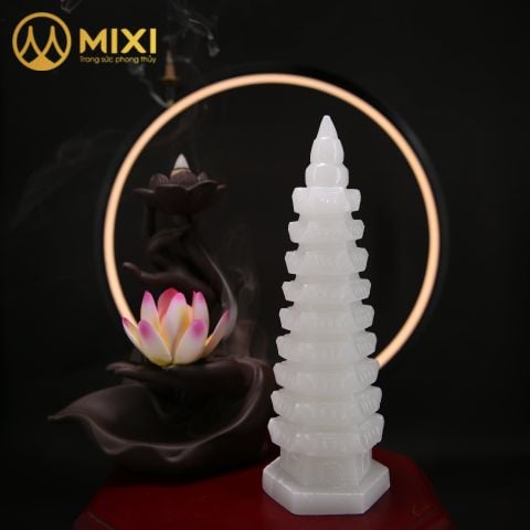 Tháp Văn Xương Canxit Trắng