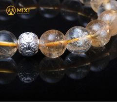 VT Thạch Anh Vàng 2A_10 Mix Charm Bi Kim Tiền Bạc 925_8