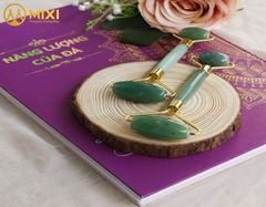 Cây Lăn Mặt Thạch Anh Xanh