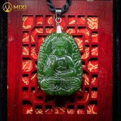 PBM A Di Đà Ngọc Bích Nephrite 2A