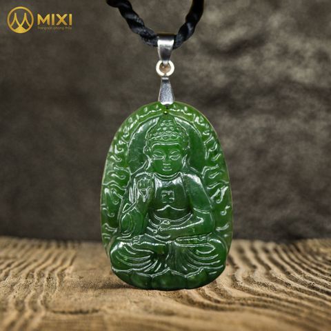 PBM A Di Đà Ngọc Bích Nephrite 2A
