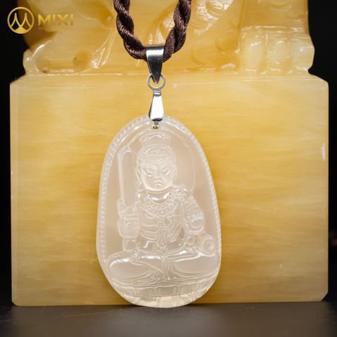 PBM Bất Động Minh Vương Mã Não Trắng