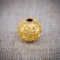 Charm Bi Kim Tiền Vàng 24k