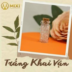 Lọ Thủy Tinh Đá Thạch Anh Trắng