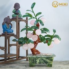 Cây Đào Thạch Anh Hồng