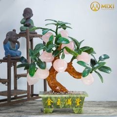Cây Đào Thạch Anh Hồng